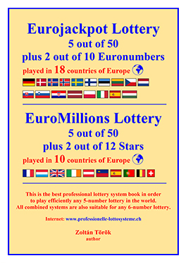 EuroJackpot Euro Millions Lotterty System Book